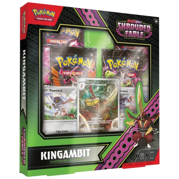 Pokémon TCG: Scarlet & Violet SV06.5 – Shrouded Fable Kingambit Illustration Collection