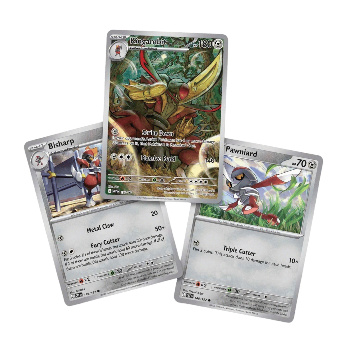 Pokémon TCG: Scarlet & Violet SV06.5 – Shrouded Fable Kingambit Illustration Collection
