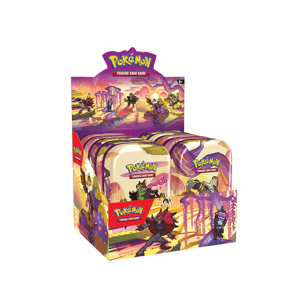 Pokémon TCG: Scarlet &amp; Violet SV06.5 – Shrouded Fable Mini Tin Display