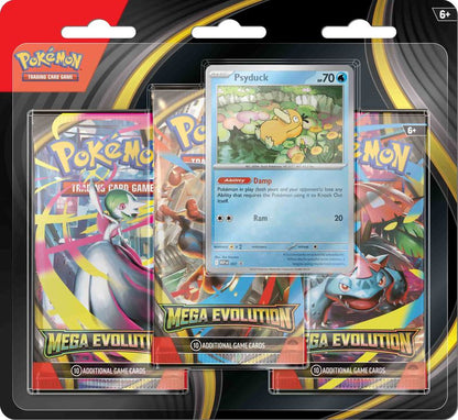 Pokémon TCG: Pokémon Mega Evolution 3 Pack Blister (random Blister)