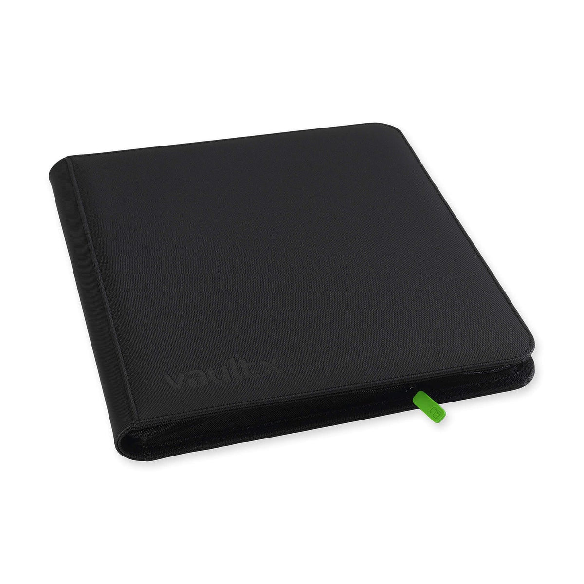 Exo-Tec Zip Binder 12-Pocket Sideloading Trading Carde Binder - Black