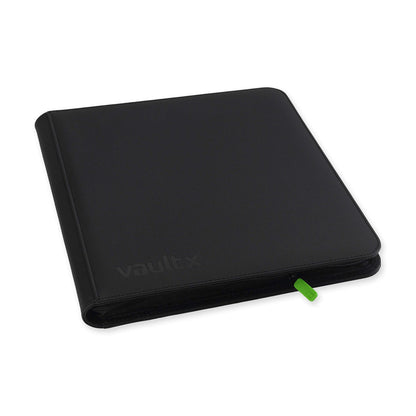 Exo-Tec Zip Binder 12-Pocket Sideloading Trading Carde Binder - Black