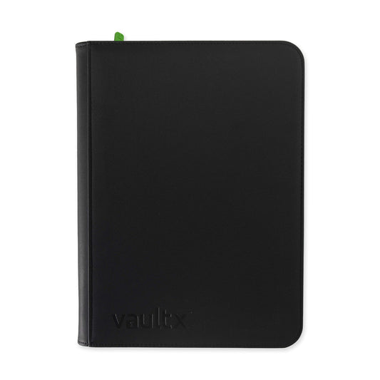 Exo-Tec Zip Binder 9-Pocket Sideloading Trading Carde Binder - Black