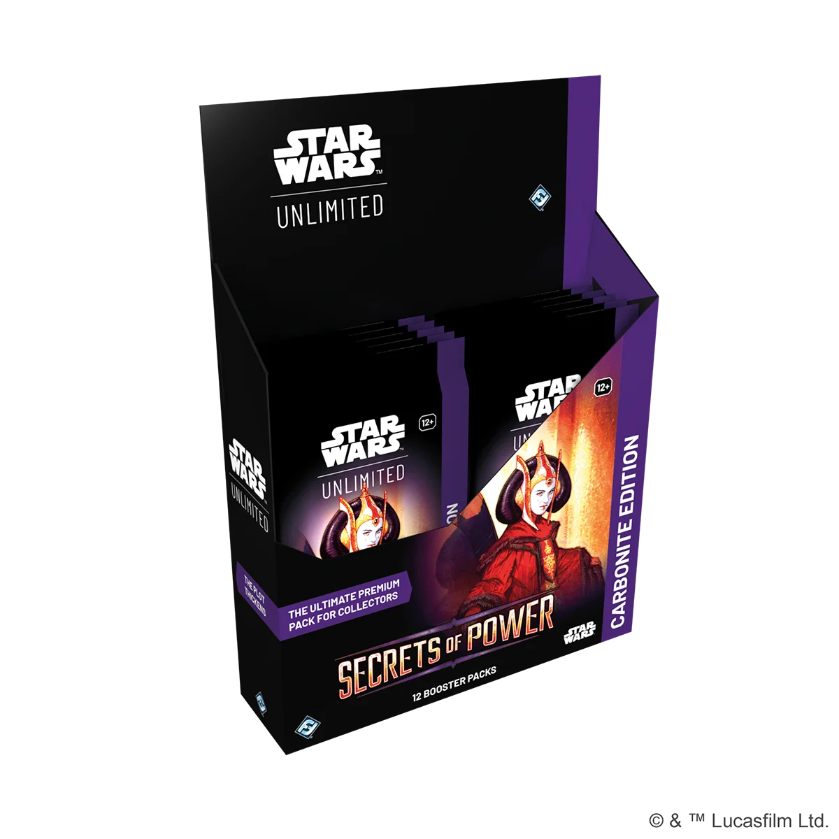 Star Wars: Unlimited – Geheimnisse der Macht Karbonit-Booster-Display (Set 6)