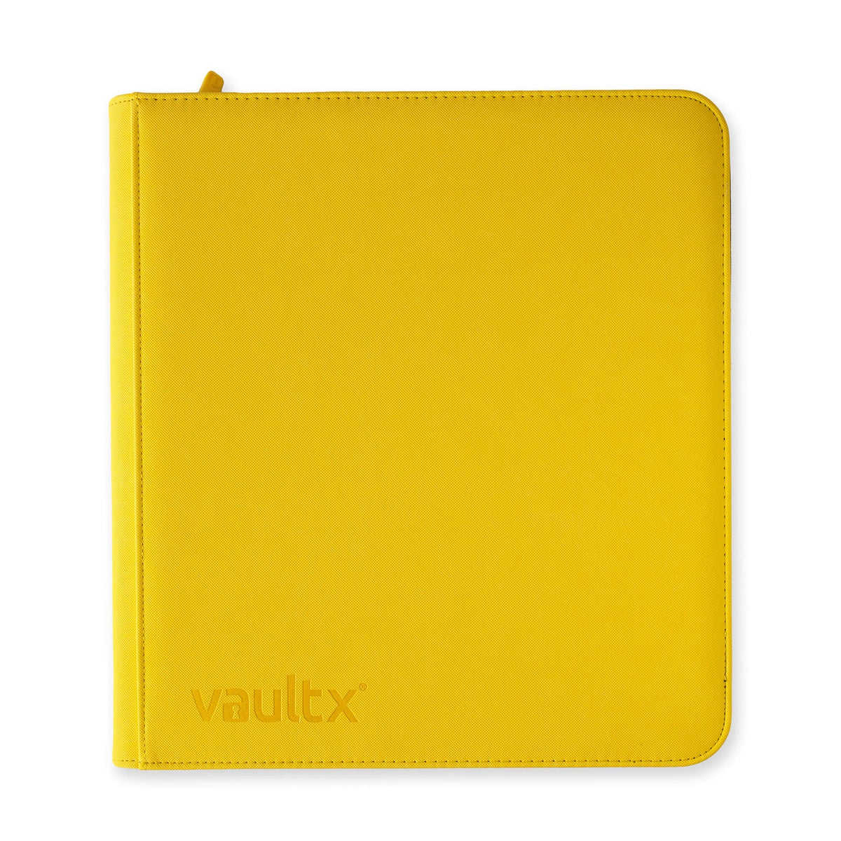 Exo-Tec Zip Binder 12-Pocket Sideloading Trading Carde Binder - Yellow