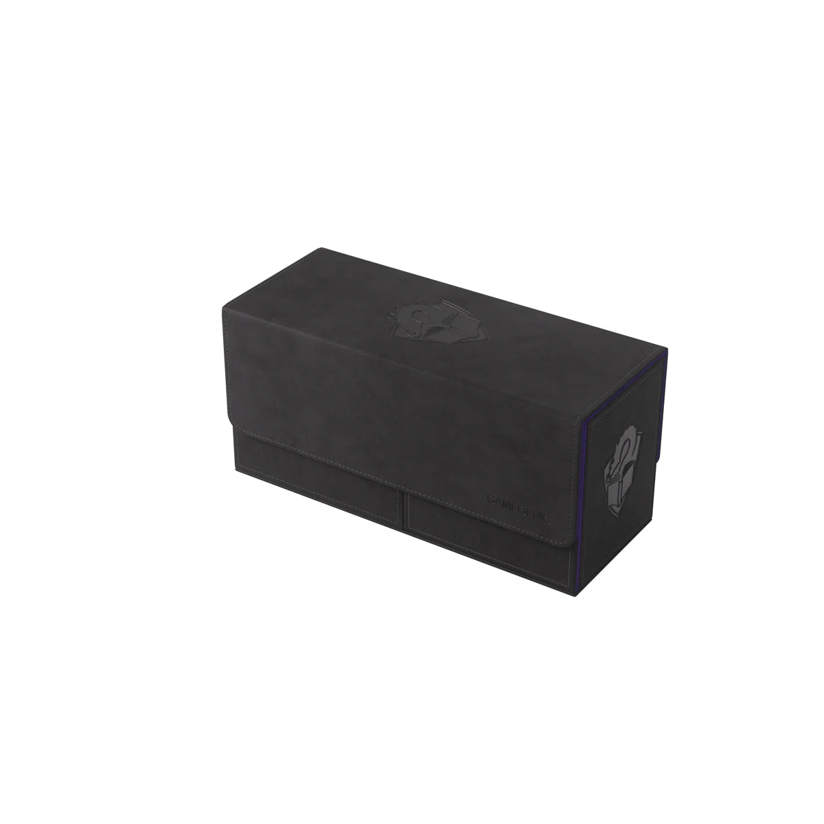 Gamegenic – The Academic 133+ XL Deck Box (Black/Purple)