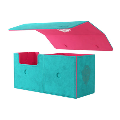 Gamegenic – Coffret de decks Academic 133+ XL (bleu sarcelle/rose)