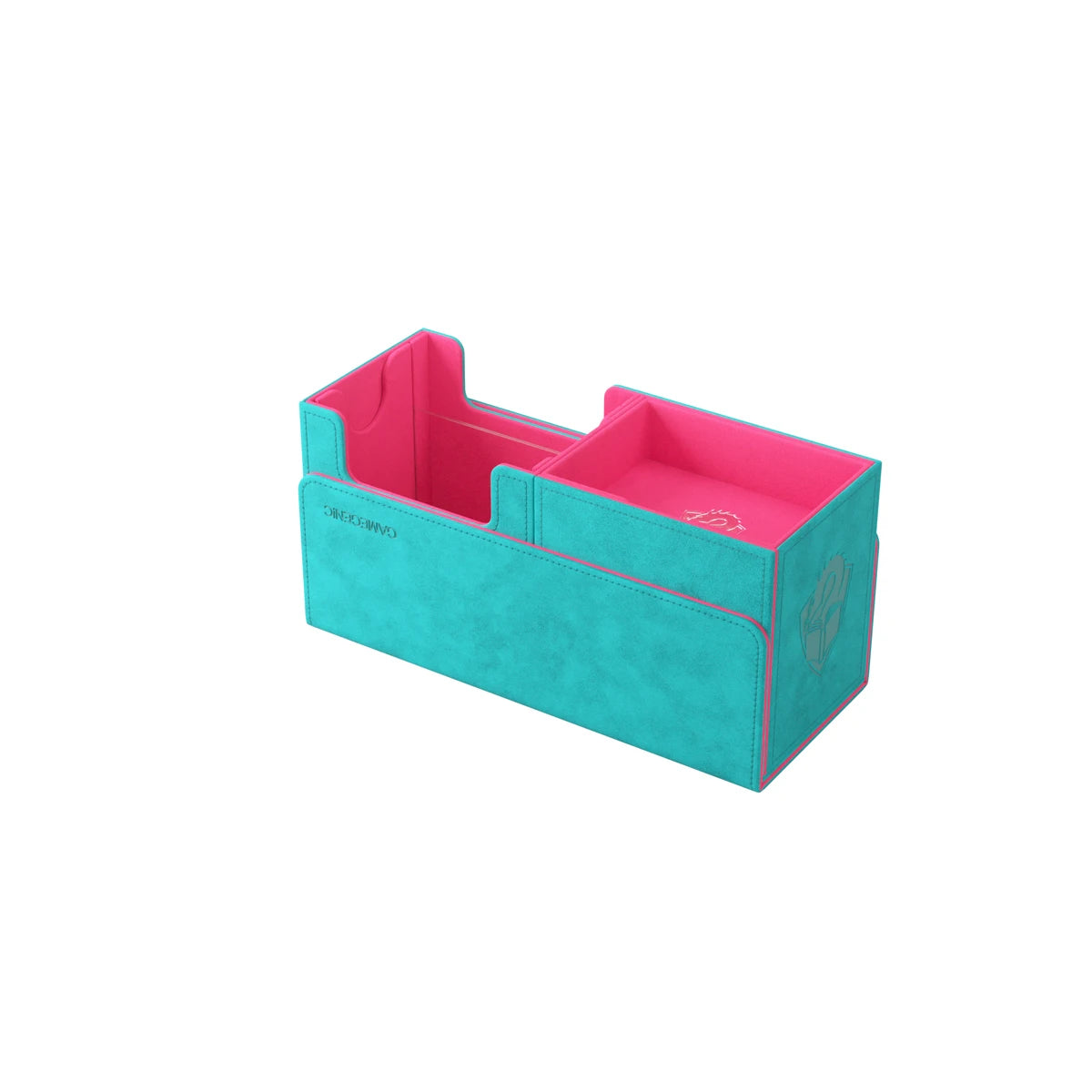 Gamegenic – Coffret de decks Academic 133+ XL (bleu sarcelle/rose)